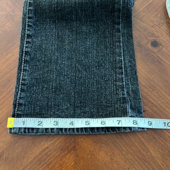 Units Black Wash Denim Boot Cut Jeans Woman size 8 Westerncore - Picture 10 of 10